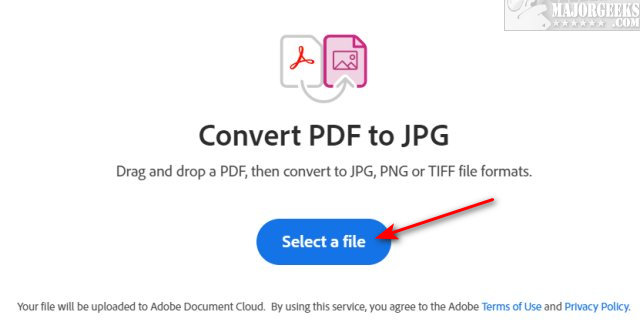 How to Convert a PDF to JPG, JPEG, PNG, BMP, GIF, or TIFF in Windows 10 &  11 - MajorGeeks